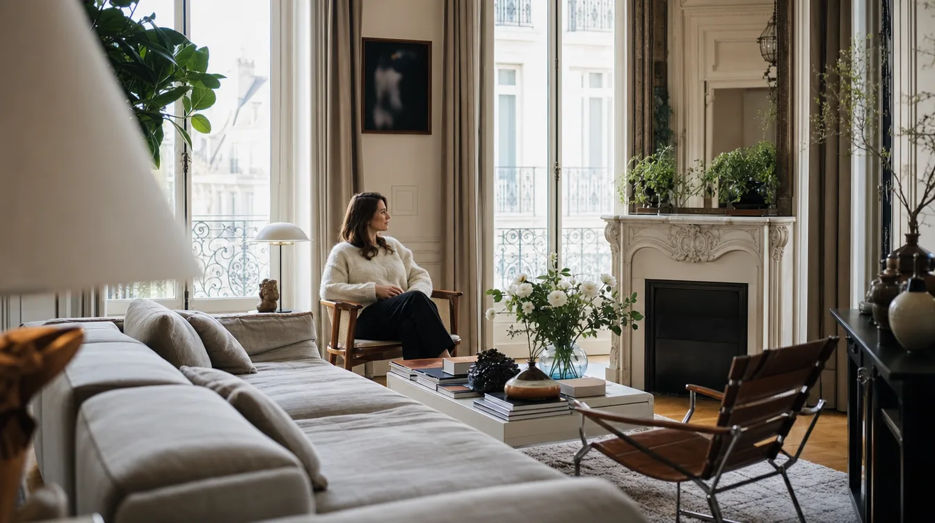 Aménagement intérieur élégant conçu par un architecte d’intérieur